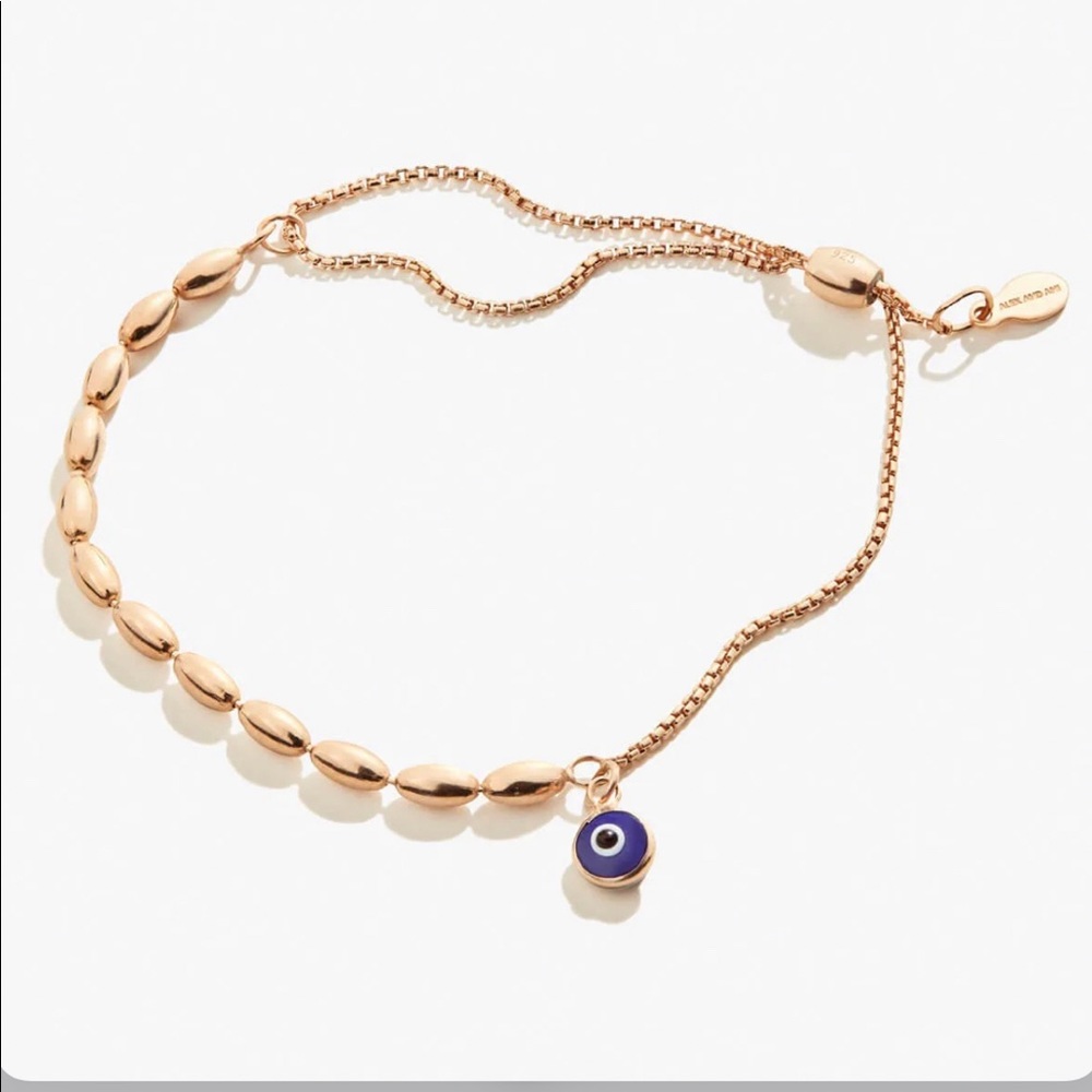 Alex & Ani Evil Eye Pull Chain Bracelet